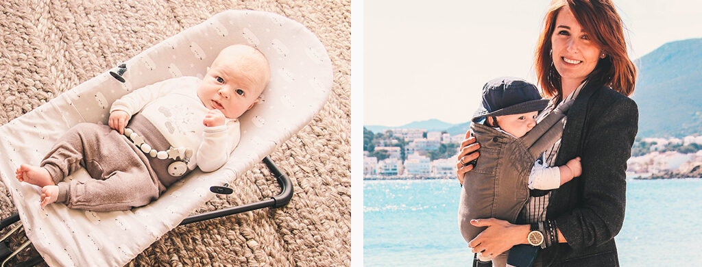 hamaca babybjorn y mochila boba bebes