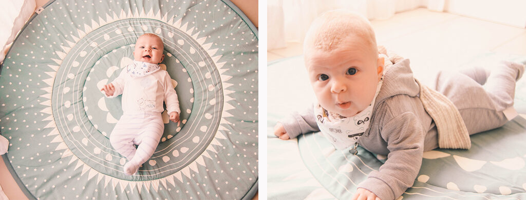 alfombra lavable bebe elodie details verde mint